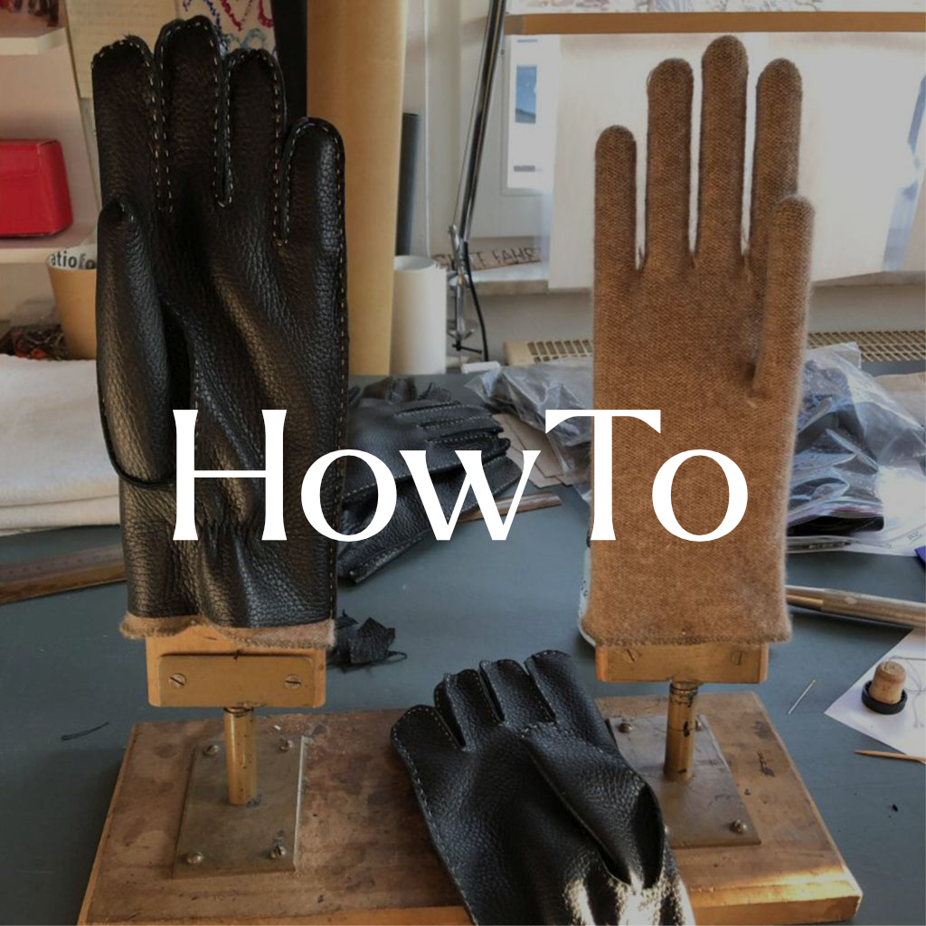 How to make leather gloves